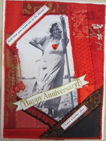 Anniversary Collage Card